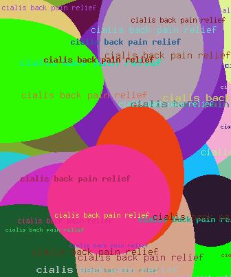 cialis back pain relief